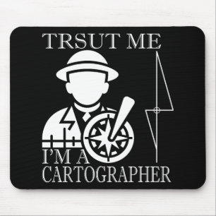 Geospatial/Surveyor Work Mouse Mat