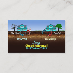 Geothermal Business Cards