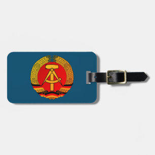Gera, East Germany - DDR GDR Ostdeutschland Luggage Tag