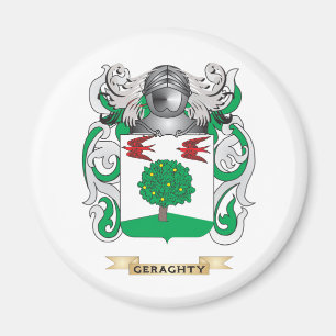 Geraghty Coat of Arms (Family Crest) Magnet