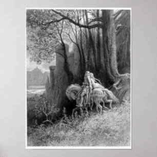 Geraint and Enid Ride Away Poster