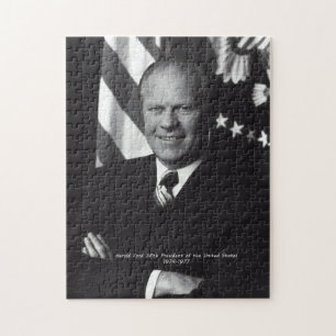 Gerald Ford 38th President of the United States Jigsaw Puzzle