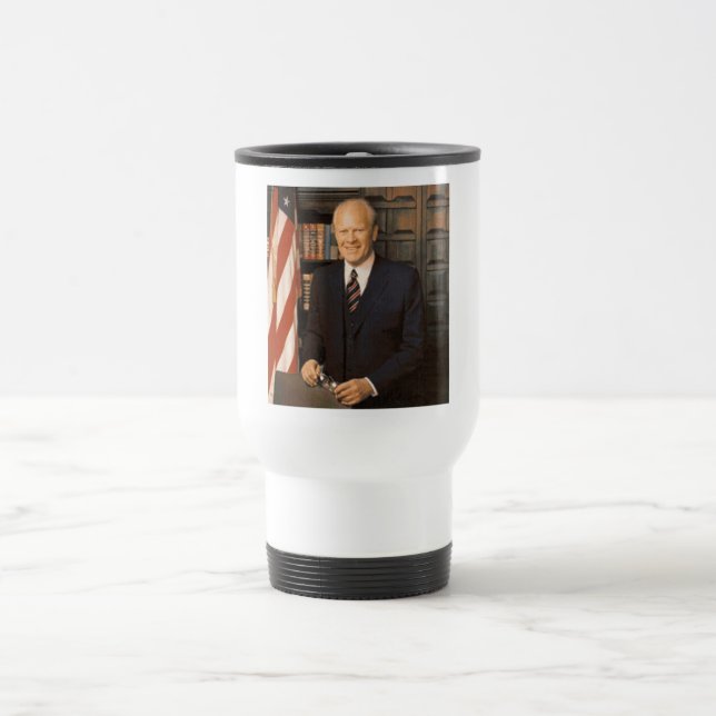 Gerald Ford Travel Mug (Center)