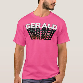 Gerald Funny Retro Vintage Sunset Gerald 80s 90s b T-Shirt