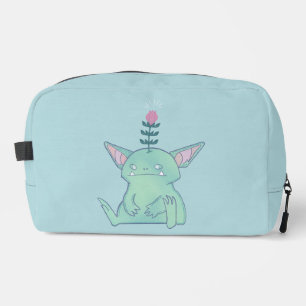 Gerald the Goblin Cute Grumpy Fantasy Creature Dopp Kit
