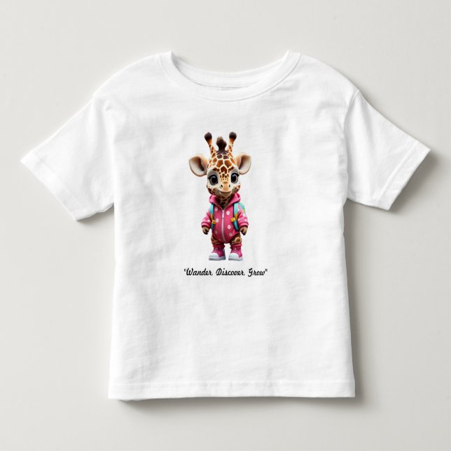 "Gerald's Big Adventure" Toddler T-Shirt (Front)
