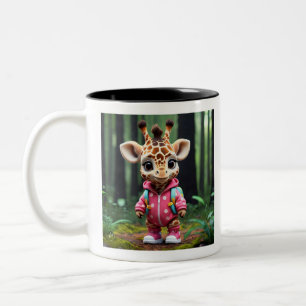 "Gerald's Jungle Jaunt" Two-Tone Coffee Mug