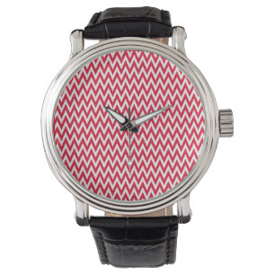 Geranium Elegant Chevron Design Watch