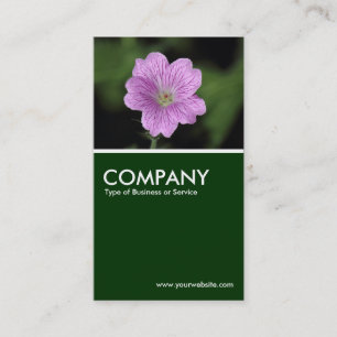 Geranium Endressii - Dark Green Business Card