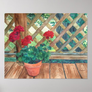 Geranium Fine Art Print