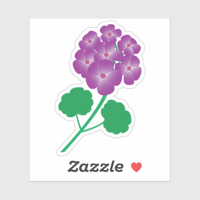 Geranium Flowers (Sheet)