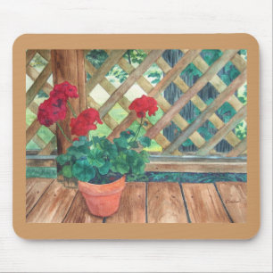 Geranium (Gardener's) Mouse Mat