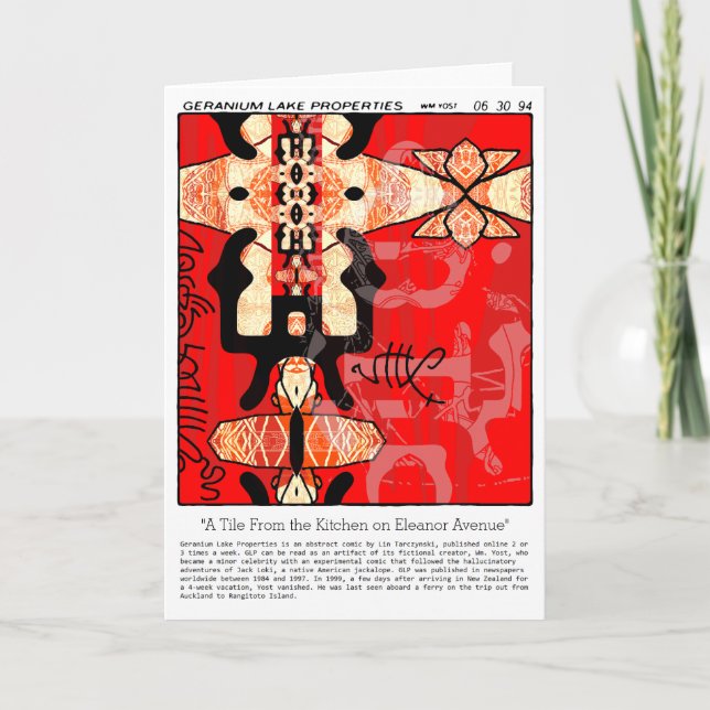 Geranium Lake Properties Card (Front)