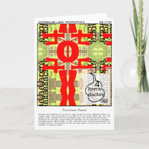 Geranium Lake Properties Holiday Card