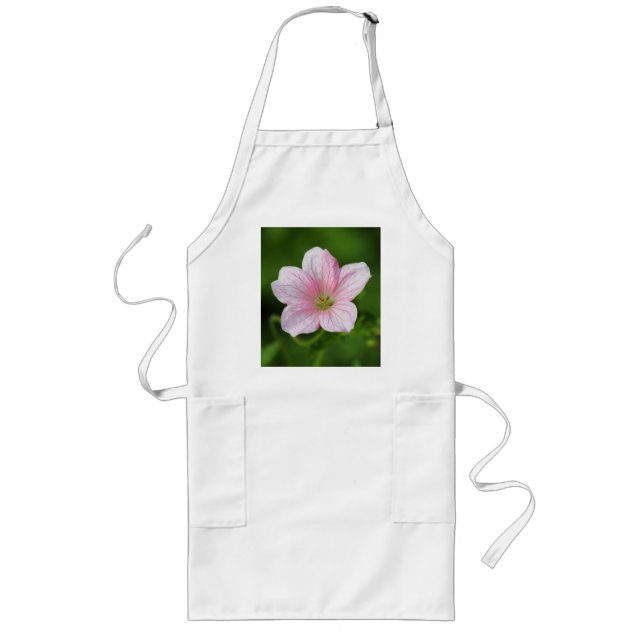 Geranium Long Apron (Front)