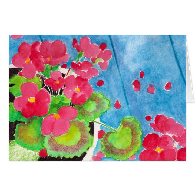 Geraniums (Front Horizontal)