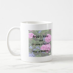 Geraniums and Periwinkle Coffee Mug
