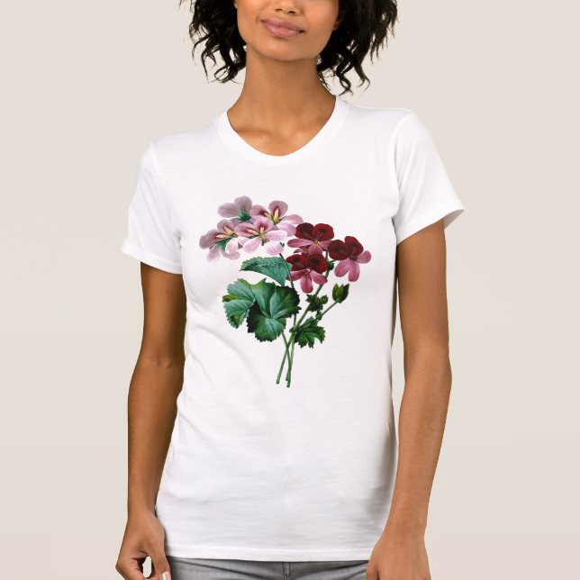 Geraniums T-Shirt (Front)