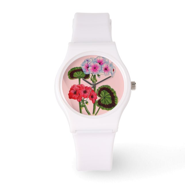 geraniums watch (Front)