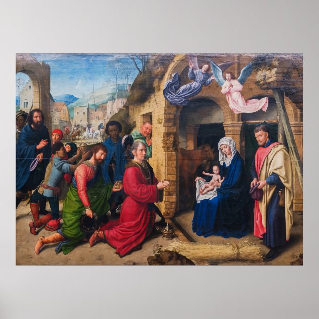 Gerard David - Adoration of the Magi Poster (Front)