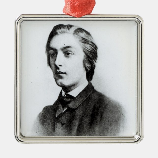 Gerard Manley Hopkins Metal Tree Decoration (Front)