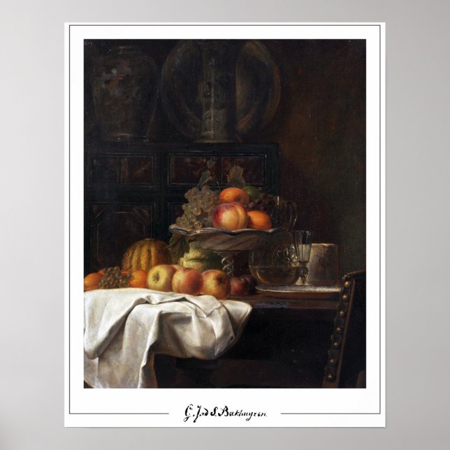 Gerardina van de Sande Bakhuyzen Zedign Art Poster (Front)