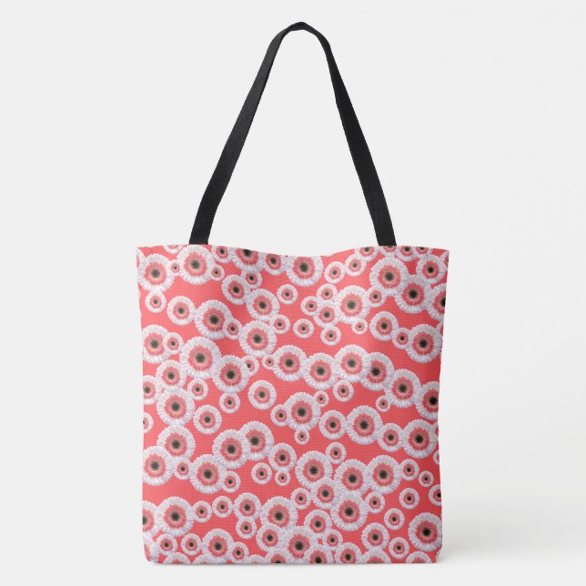 Gerber Daisies Tote Bag (Back)