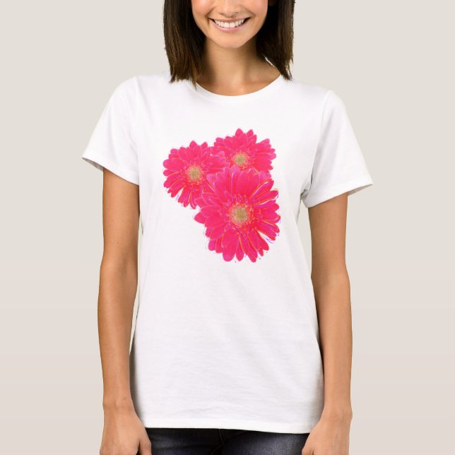 Gerber Daisy Bouquet T-Shirt (Front)