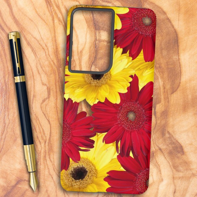 Gerber Daisy Floral Close-Up Photography Samsung Galaxy S21 Ultra Case (Creator Uploaded)