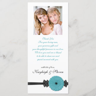 Gerber Daisy Wedding Program Programme