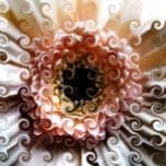 GERBER SILVER PLATED NECKLACE<br><div class="desc">A pretty pink Gerber daisy flower with a little digital effect extra.</div>