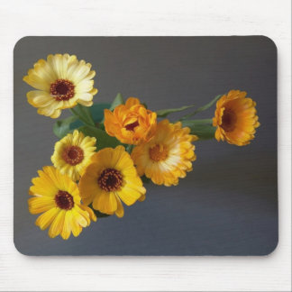 Gerbera bouquet yellow mouse mat