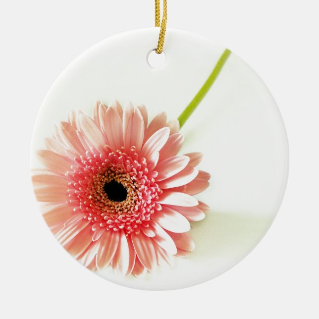 Gerbera Ceramic Tree Decoration (Front)