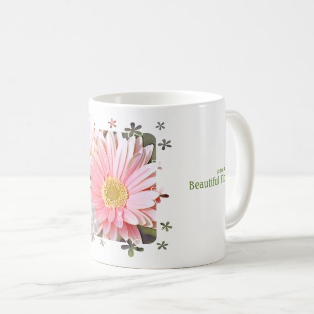 Gerbera Coffee Mug (Front Right)