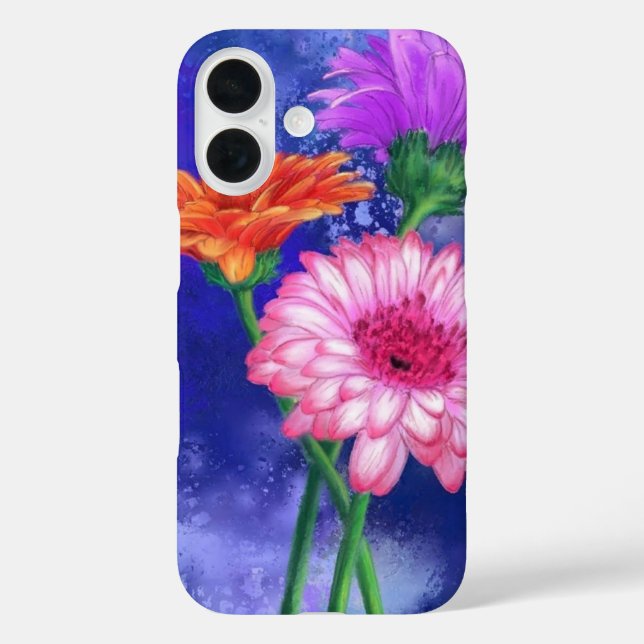 Gerbera Daisies iPhone Case (Back)