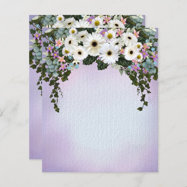 Gerbera Daisies Swag (Front/Back)