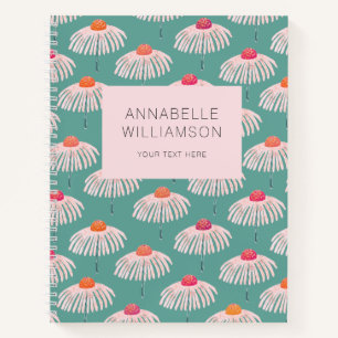 Gerbera Daisy Floral pattern Notebook