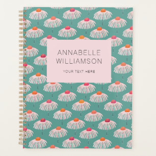 Gerbera Daisy Floral pattern Planner