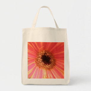 Gerbera Daisy Flower Organic Grocery Tote Bag