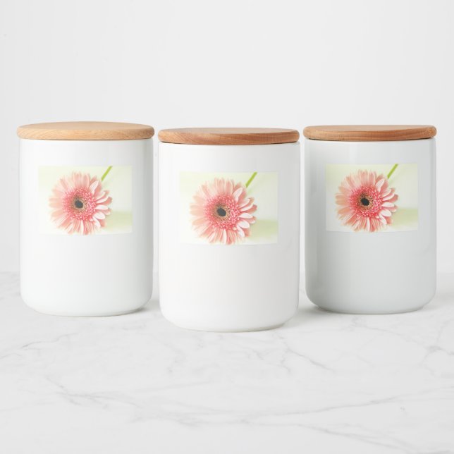 Gerbera Daisy Food Label (Bottles)