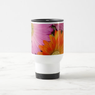 Gerbera Daisy Garden Travel Mug