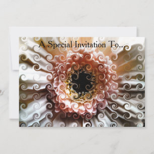 GERBERA DAISY INVITATION