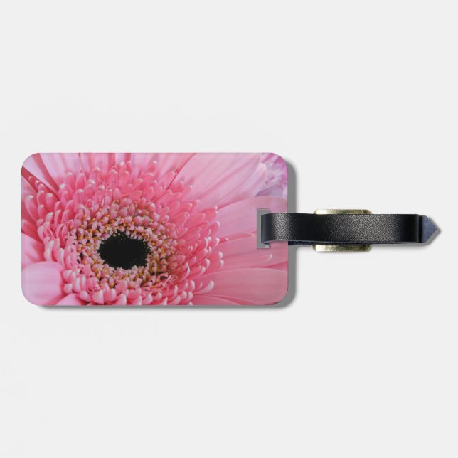 Gerbera Daisy Luggage Tag (Back Horizontal)