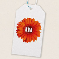 Gerbera Daisy Monogram Initial