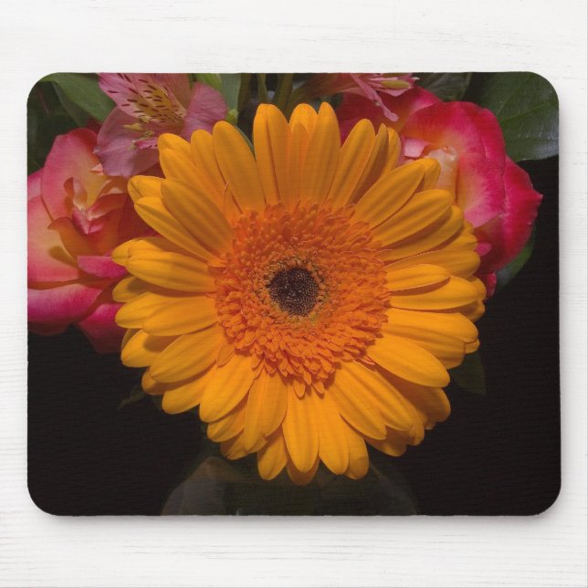 Gerbera Daisy Mouse Mat (Front)