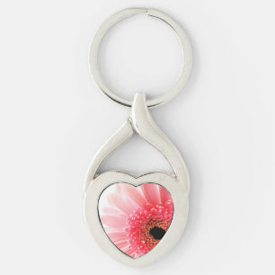 Gerbera Daisy Poster Key Ring