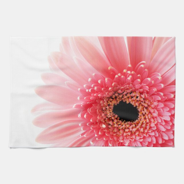 Gerbera Daisy Poster Tea Towel (Horizontal)