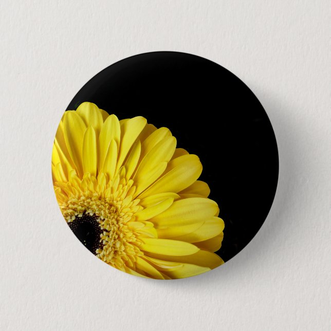 Gerbera Flower Badge (Front)