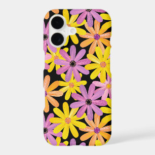 Gerbera flowers pattern, background