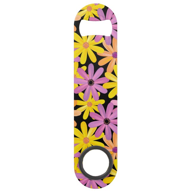 Gerbera flowers pattern, background (Front)